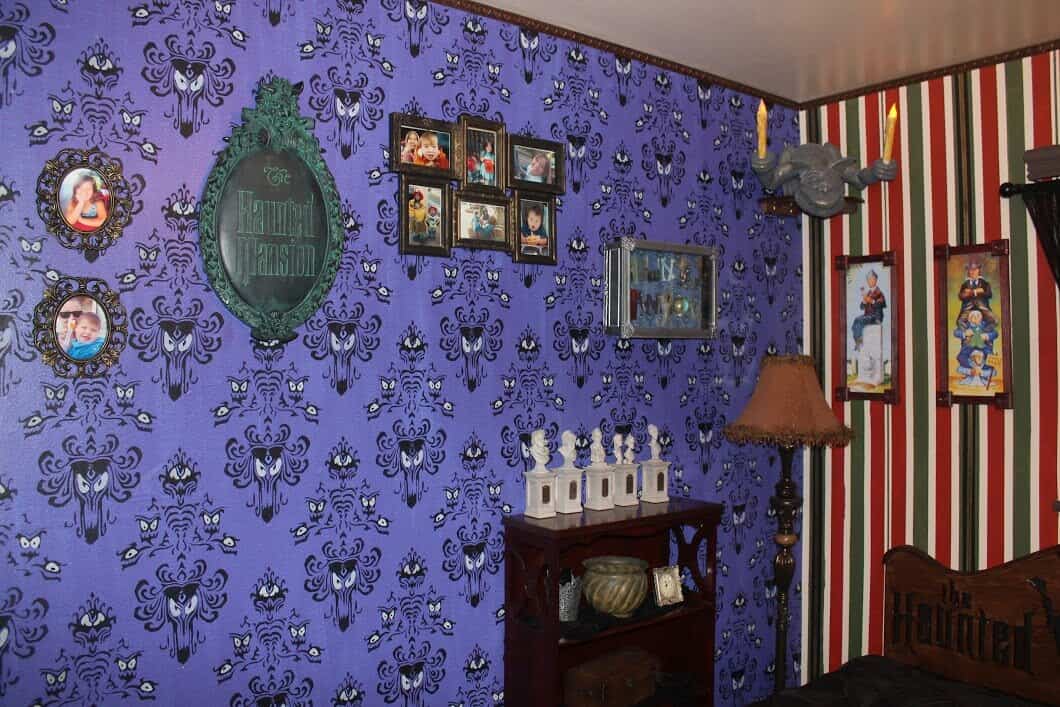 At Home Imagineering Haunted Mansion Inspired Bedroom Is A