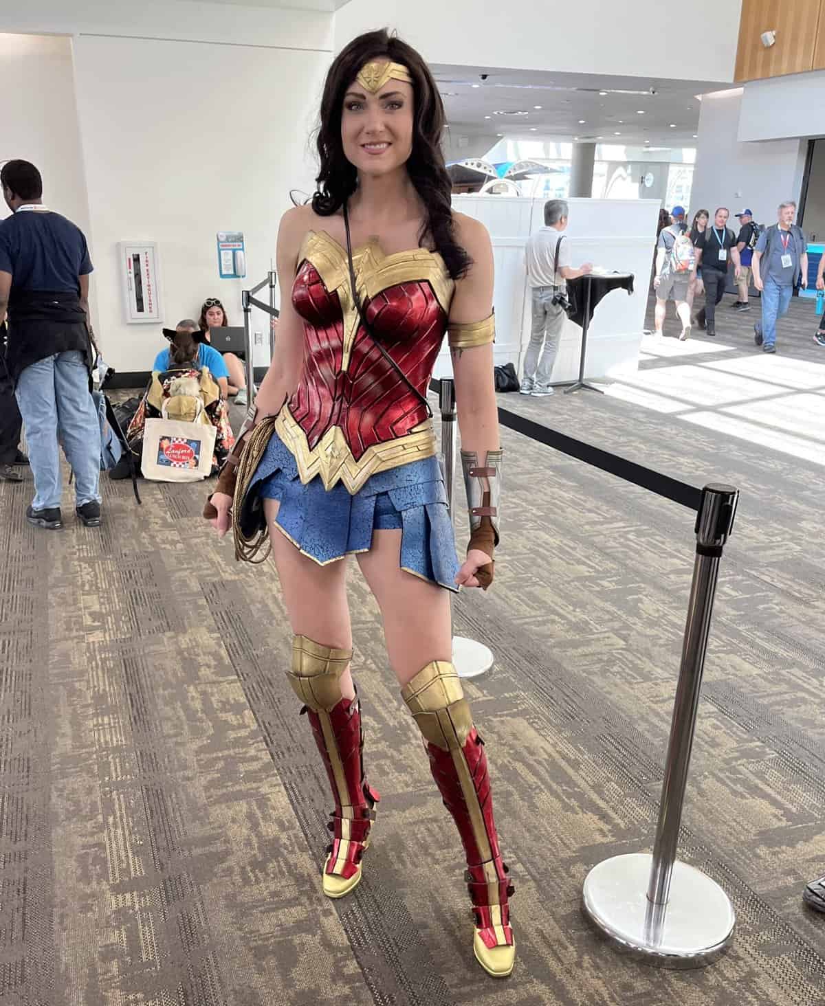 Cosplay] My Classic Wonder woman Cosplay in Comic Con 2023 - São