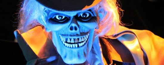 Hatbox Ghost animatronic