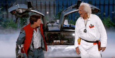 Marty Mcfly and Dr. Emmett Brown, Back to the Future