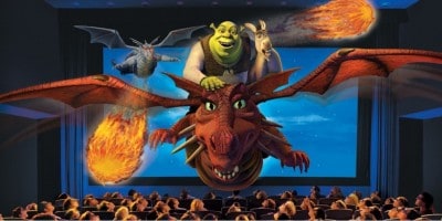 Shrek on a Dragon