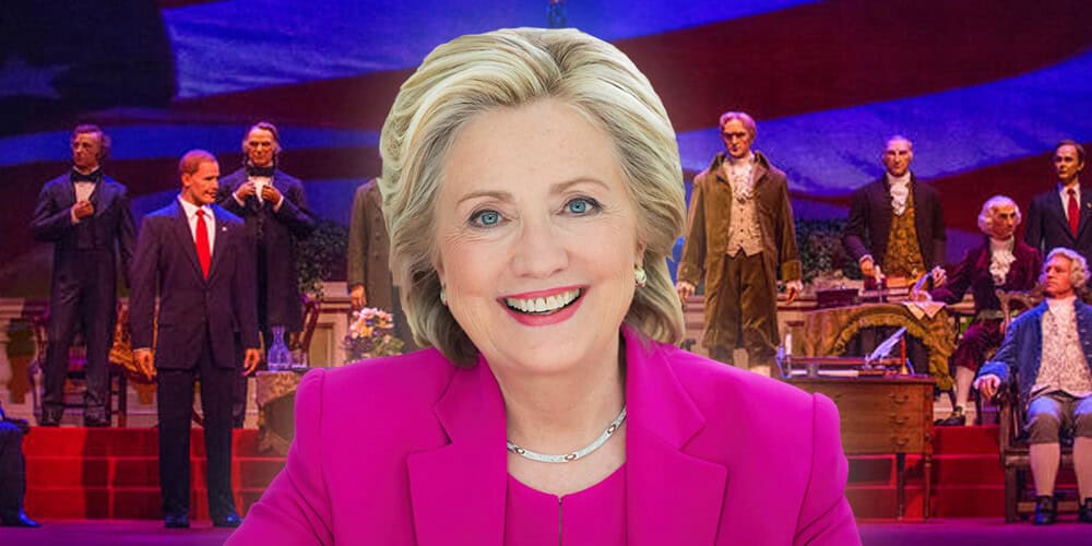 Hilary Clinton and the Hall of Presidents