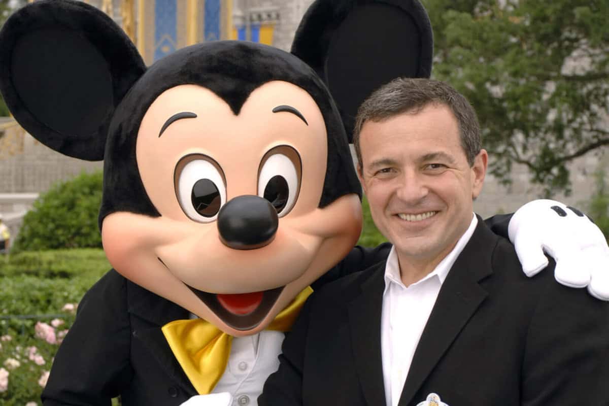 Bob Iger & Mickey Mouse