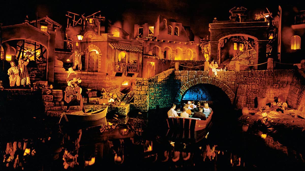 pirates of the caribbean disneyland california