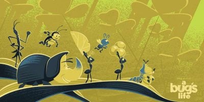 A bug's life concept art