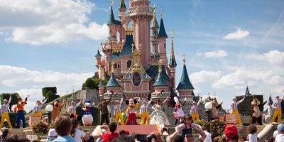 Sleeping Beauty Castle Stage Show - Disneyland Paris