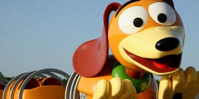 slinky dog roller coaster vehicle