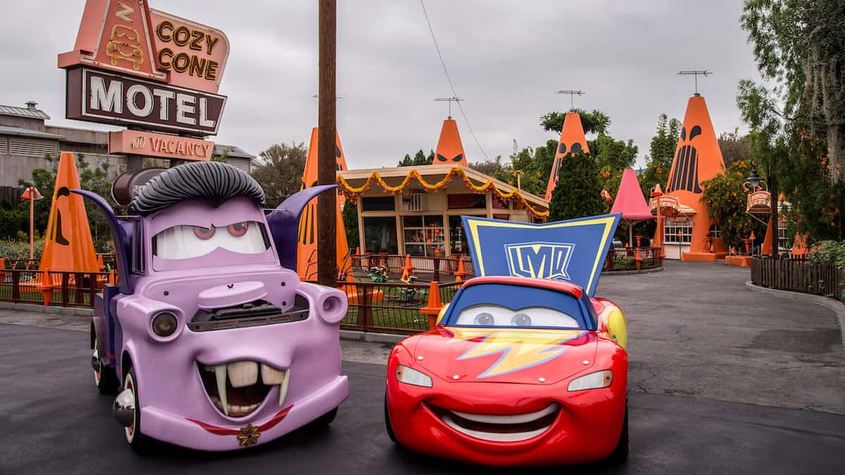 Cars land halloween time