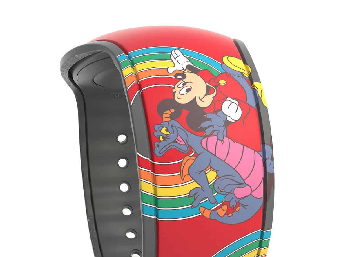 Mickey Mouse and Figment MagicBand