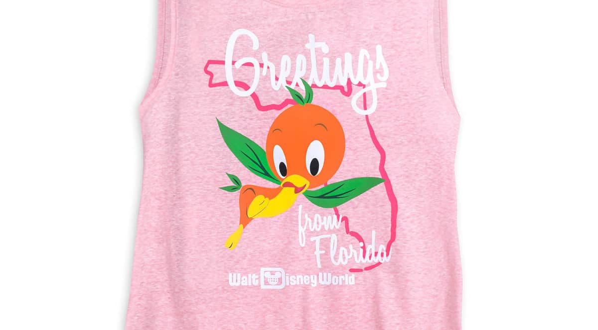 Orange Bird Tank Top