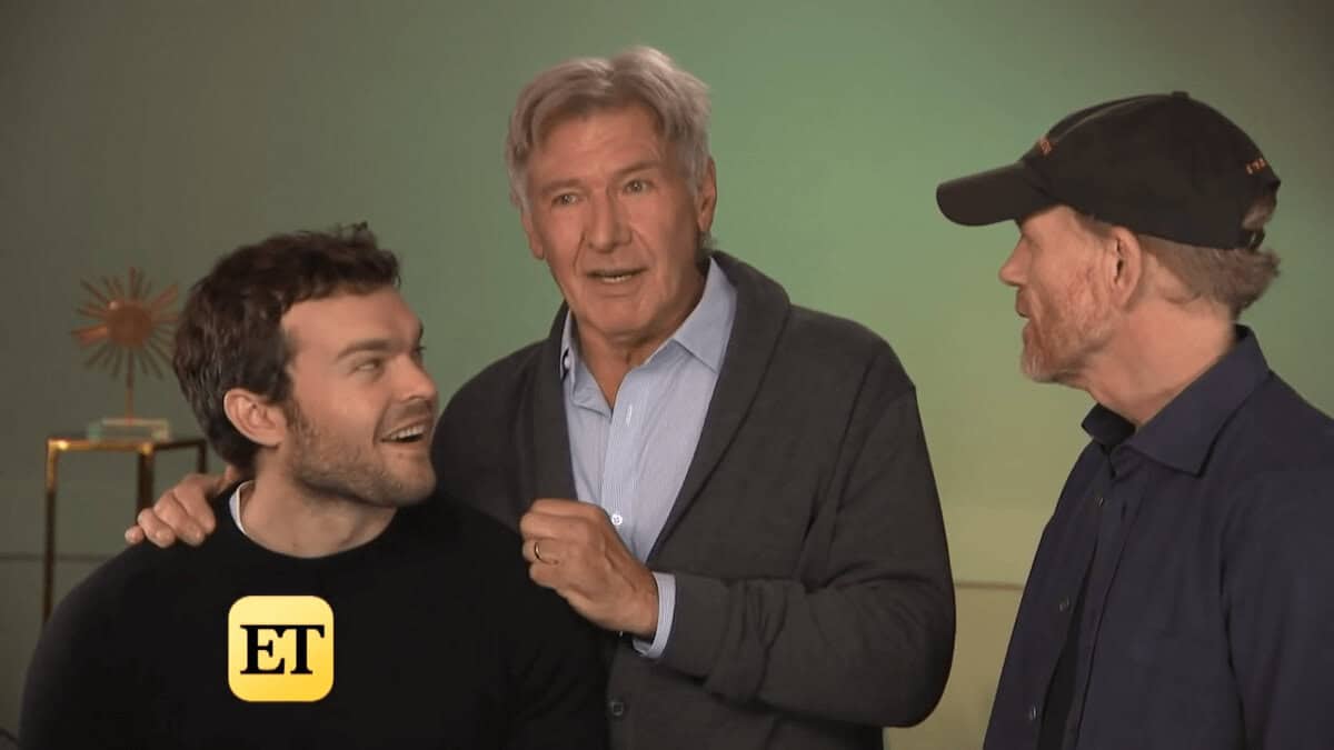 Harrison Ford surprises