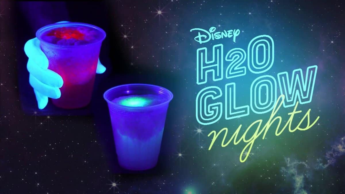 glowing cocktails