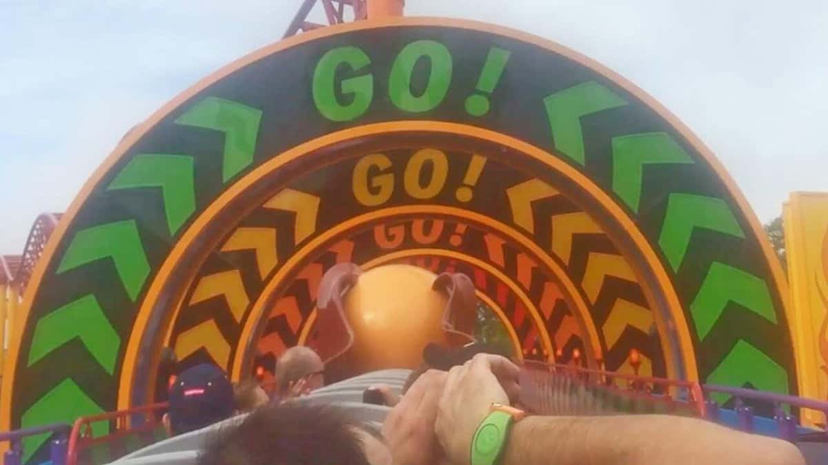 Slinky Dog Dash daytime POV