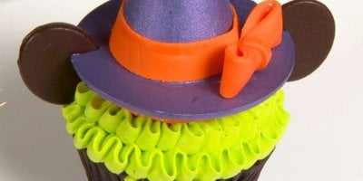 Minnie Mouse Witch cupcake