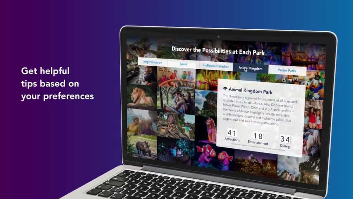 online vacation planning