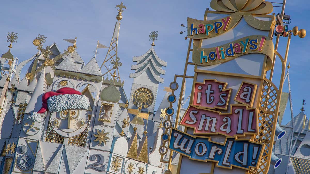 it's a small world holiday