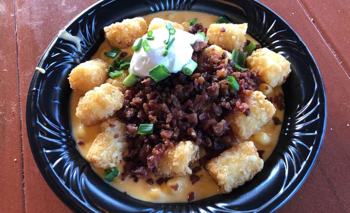 Creamy Bacon Macaroni & Cheese Tots