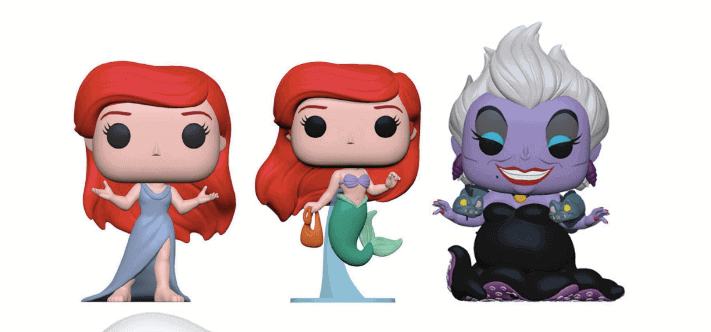 A group of toy figurines