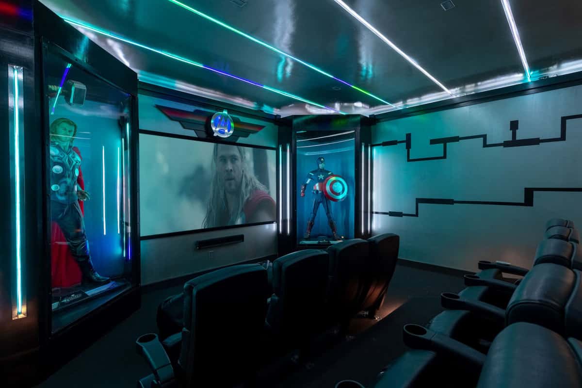 Magical Vacation Home media room