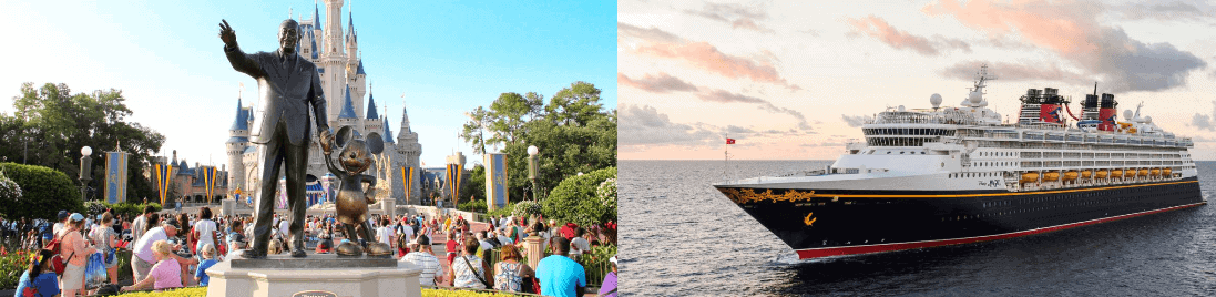 Disney cruise line & walt disney world