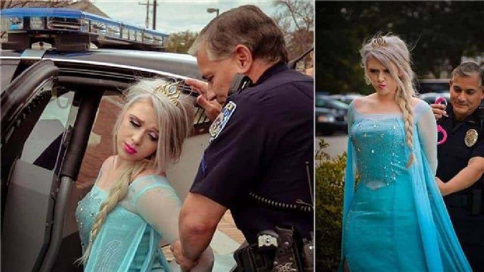 elsa arrested