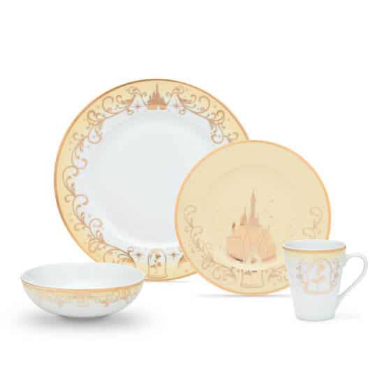 Disney Dinnerware Set - Beauty and the Beast design