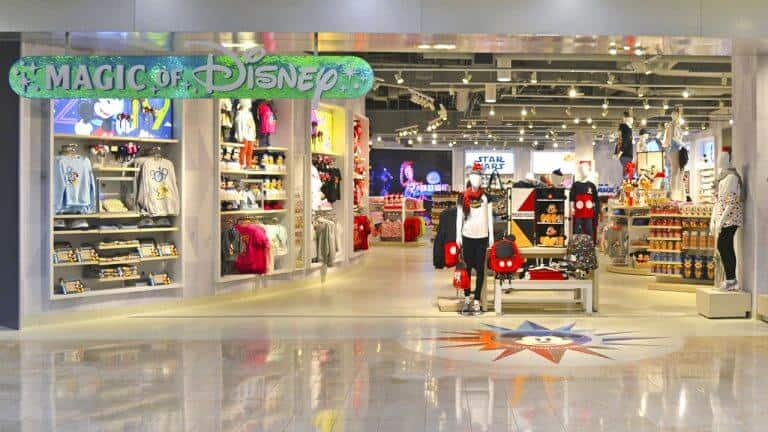 A view inside a store