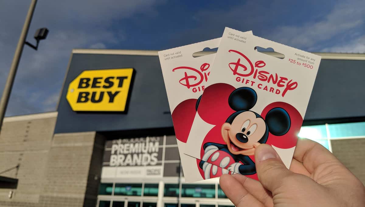 Disney Gift cards sell at Best Buy