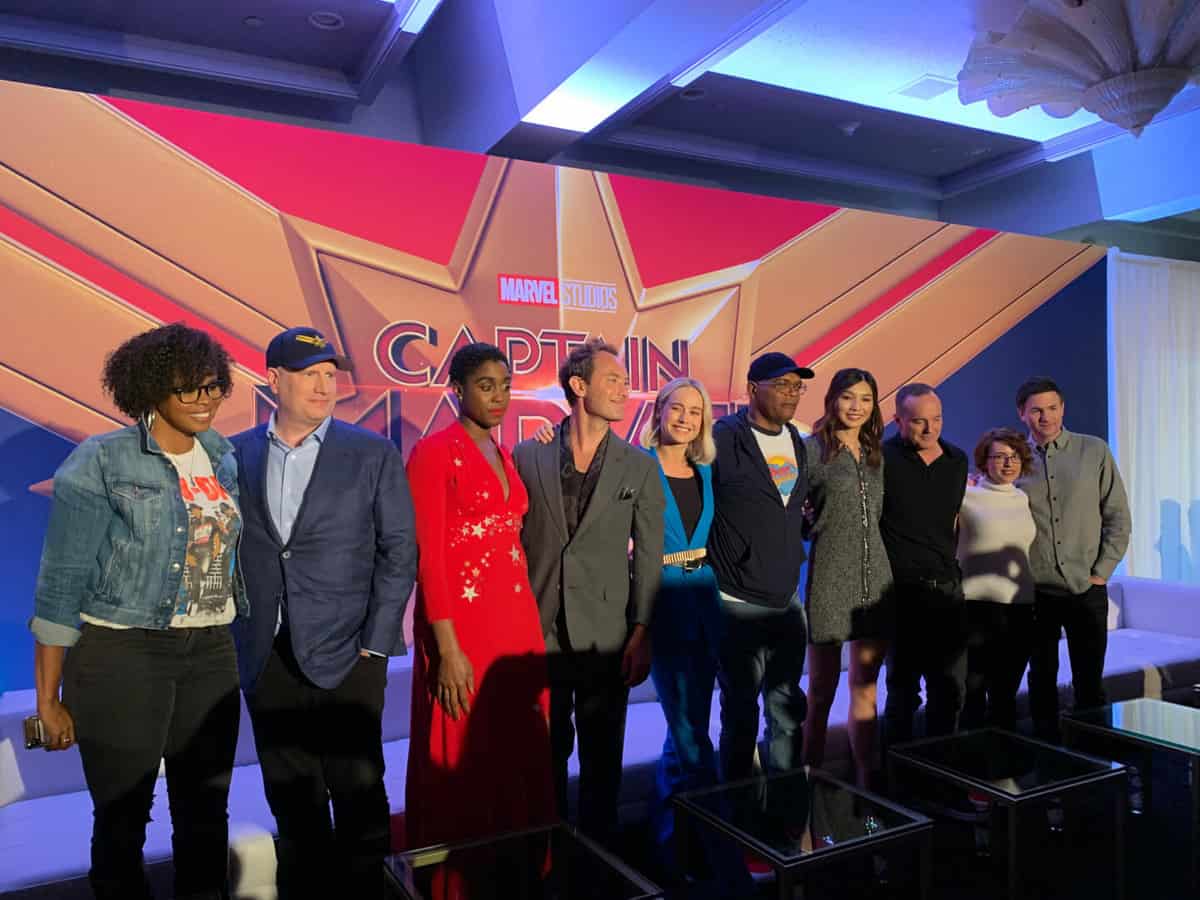 Captain Marvel Press Conference