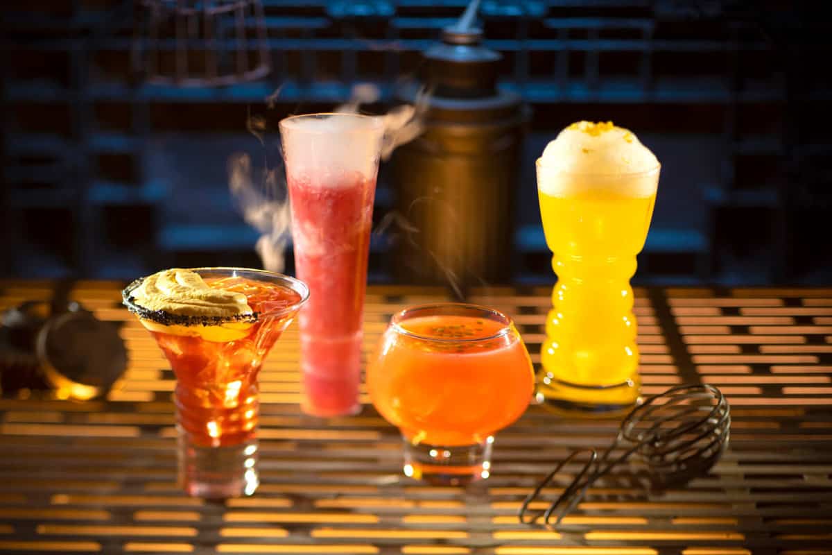 Disneyland alcohol assortments present in a fashion as to grab the attention of guests everywhere at this Disney Resort.