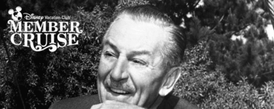 Walt Disney posing for a photo