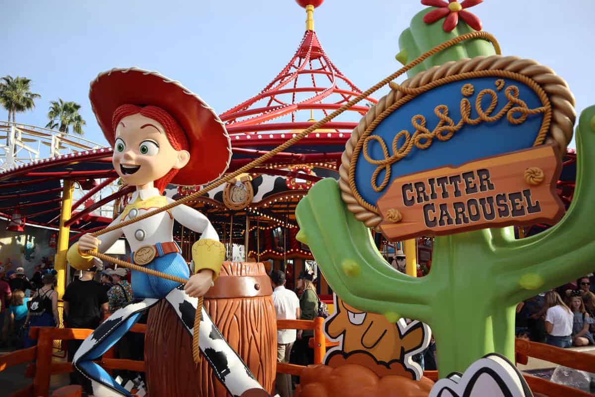 Jessie´s Critter Carousel entrance