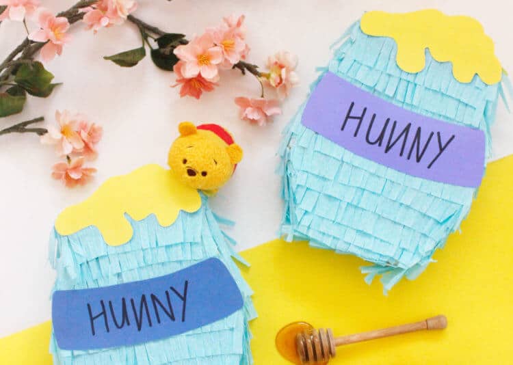 DIY: Make your very own Winnie the Pooh Hunny Pot Piñatas