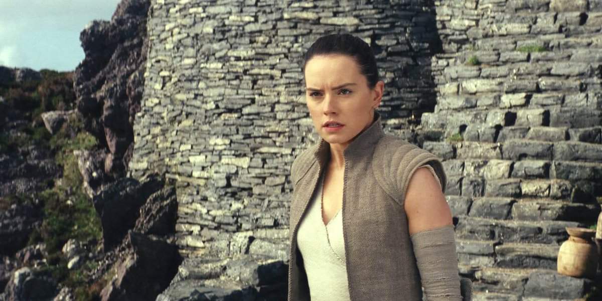 Daisy Ridley as Rey in 'The Last Jedi'