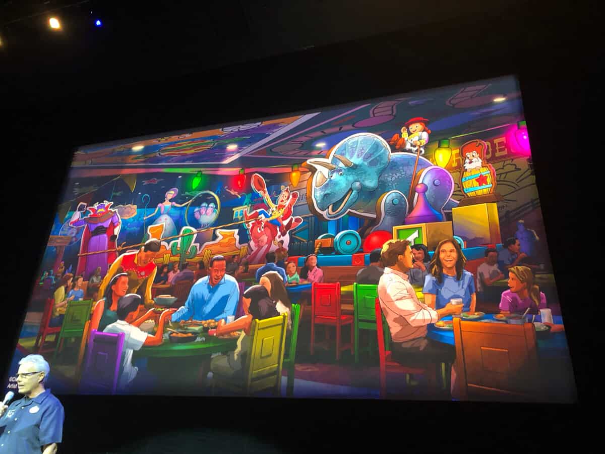 New Toy Story Land Restaurant