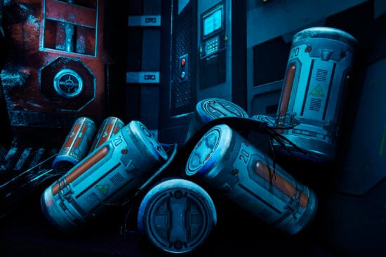 Ant-man tanks laying on the floor