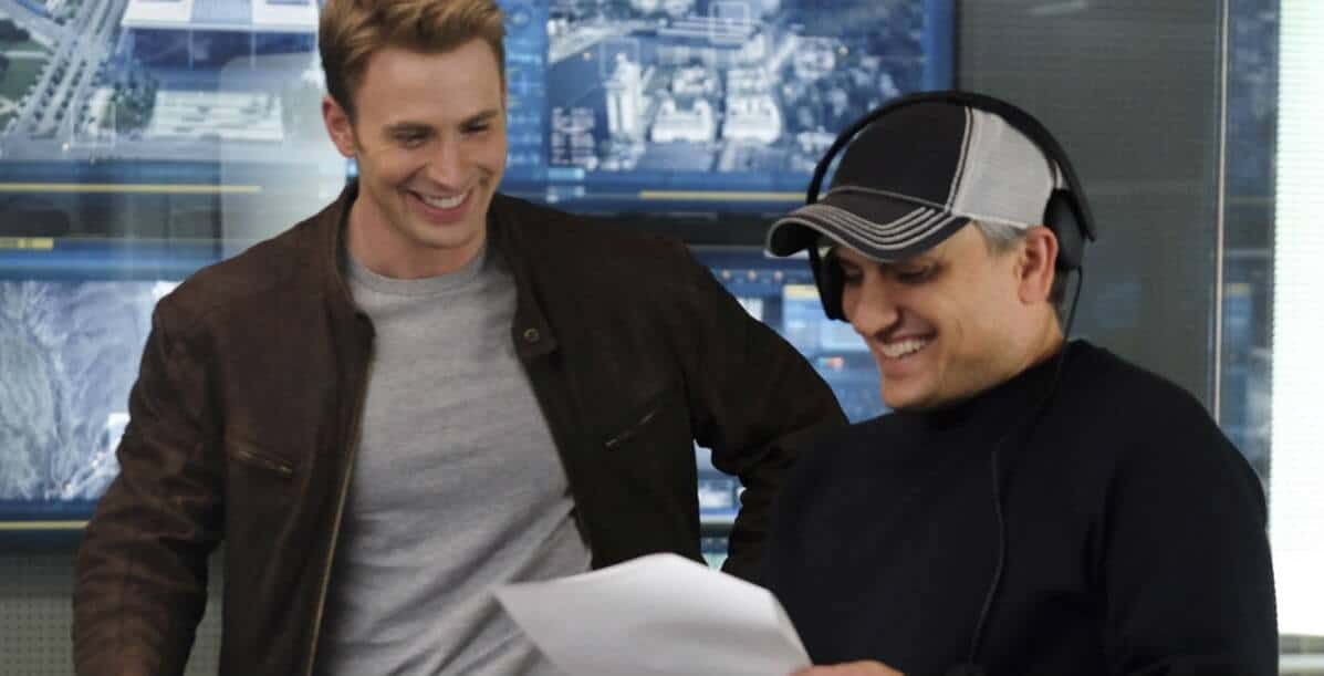 Joe Russo and Chris Evans