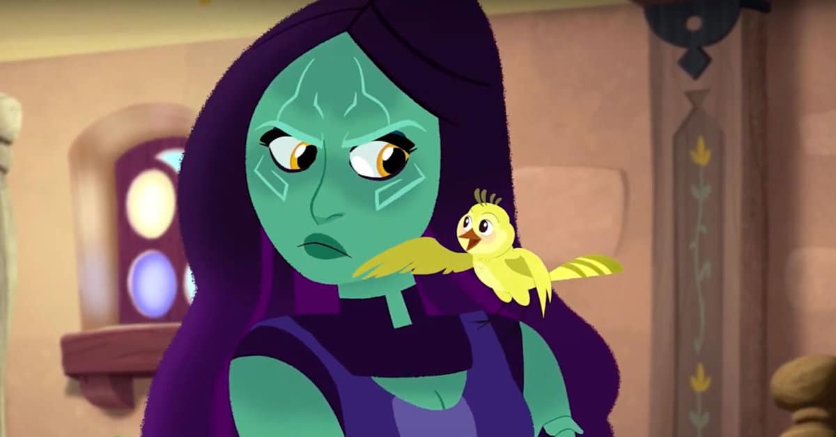 Did Gamora From Guardians Of The Galaxy Just Become A Disney Princess Did Gamora From Guardians Of The Galaxy Just Become A Disney Princess