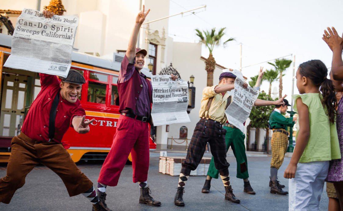 Red Car Trolley News Boys