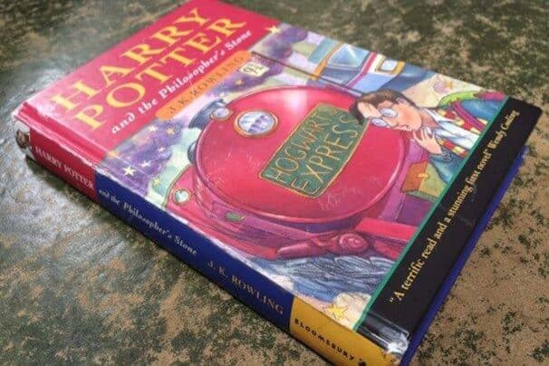 Harry Potter first edition book
