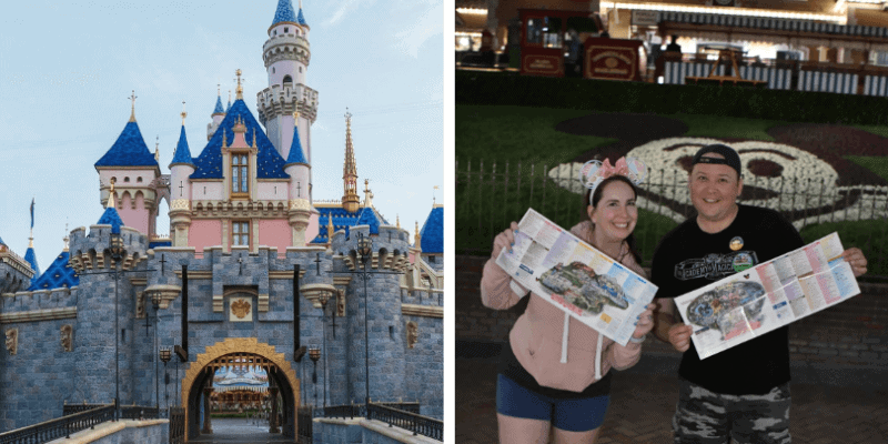 Couple rides every Disneyland attraction in one day