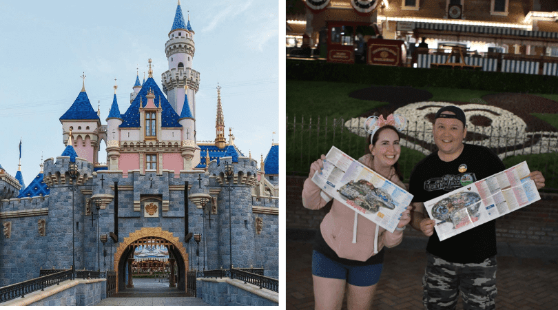 Couple rides every Disneyland attraction in one day