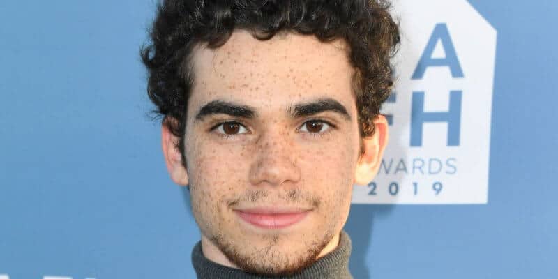 A close up of Cameron Boyce