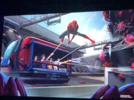 Avengers Campus Spider Man Attraction