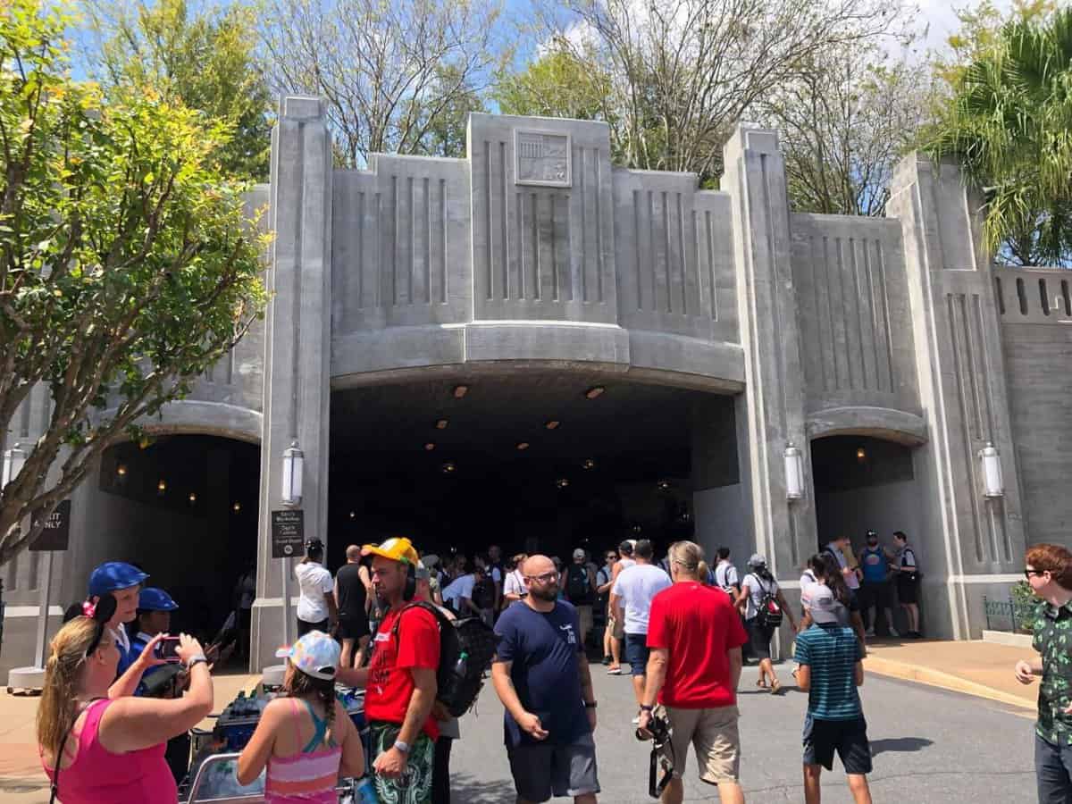 Star Wars Galaxy´s Edge entrance