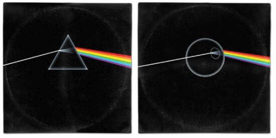 Star Wars album covers Dark Side