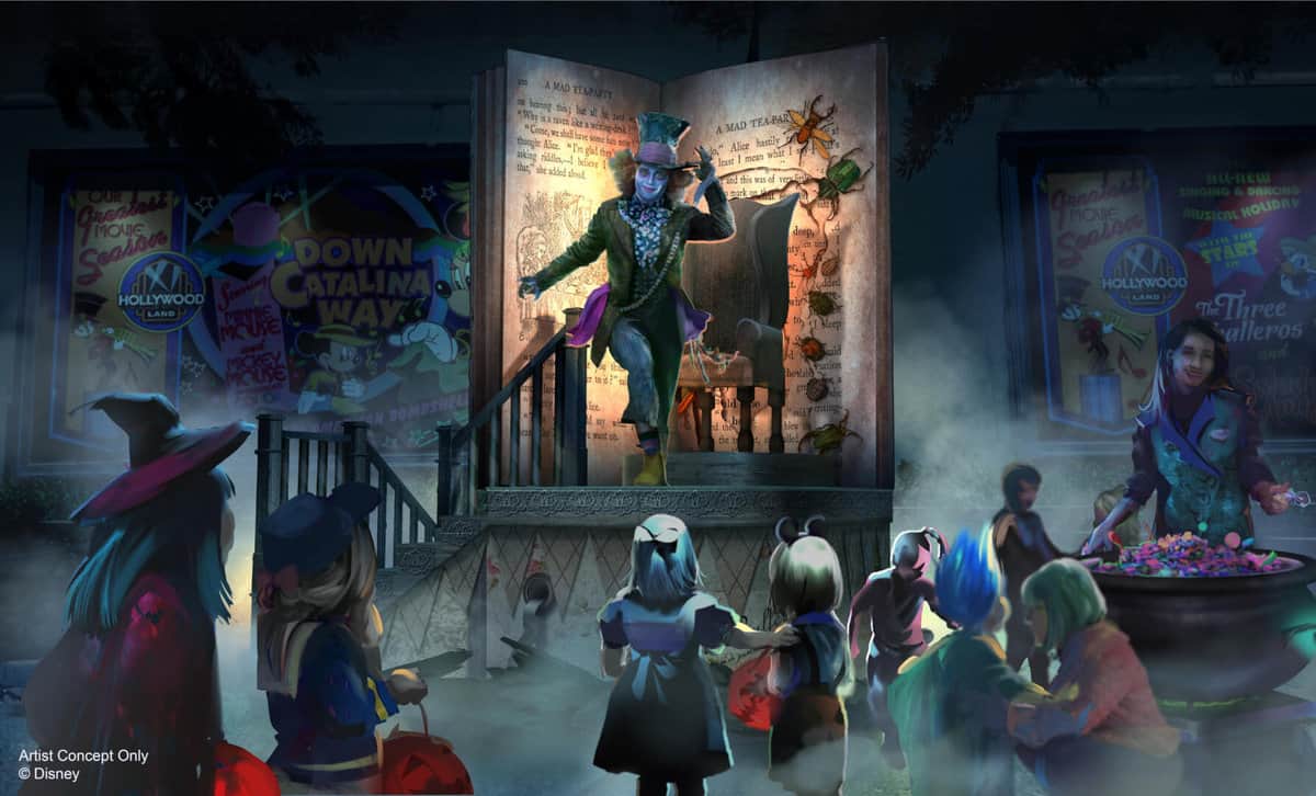 Oogie Boogie Bash treat trail