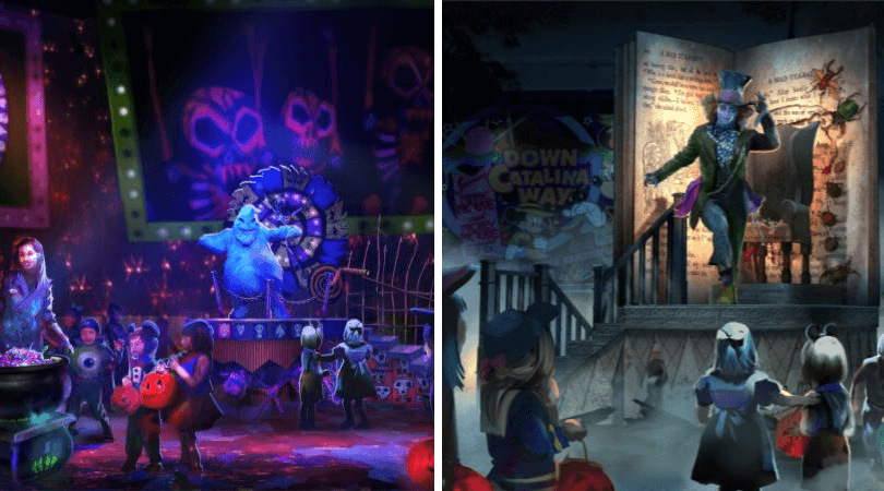 Oogie Boogie Bash treat trails