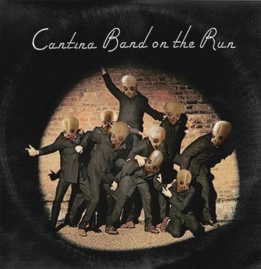 Star Wars album covers Cantina Band
