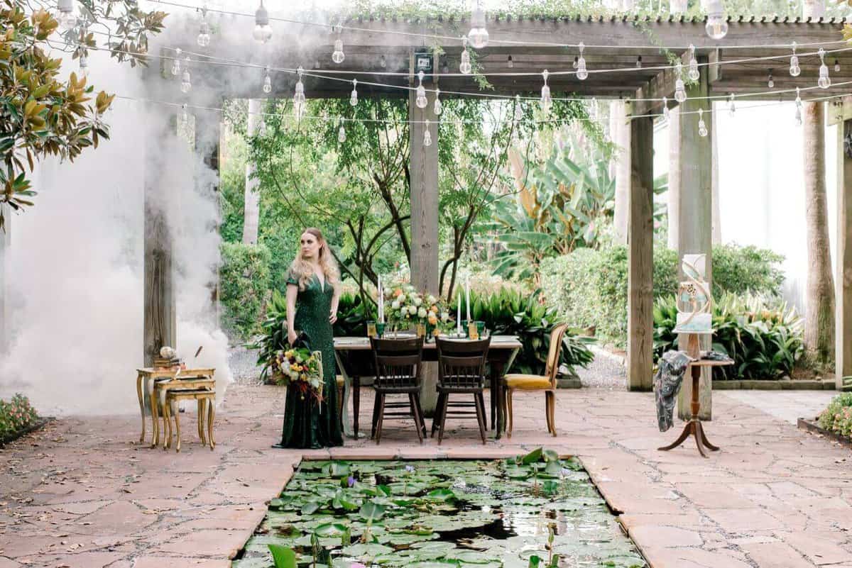 Harry Potter-themed wedding shoot